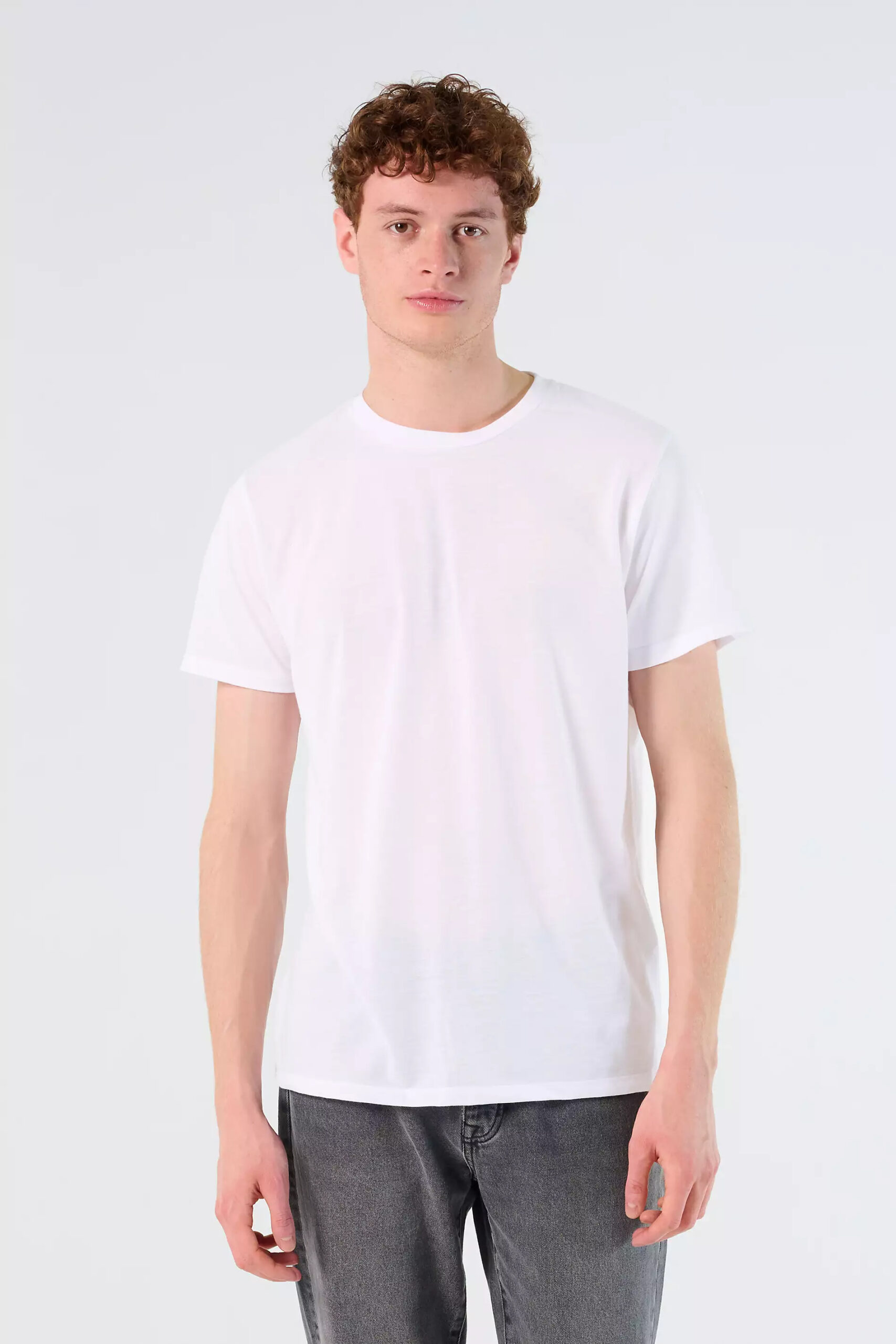 T-shirt unisexe col rond personnalisable impression Sublimation cotte cot