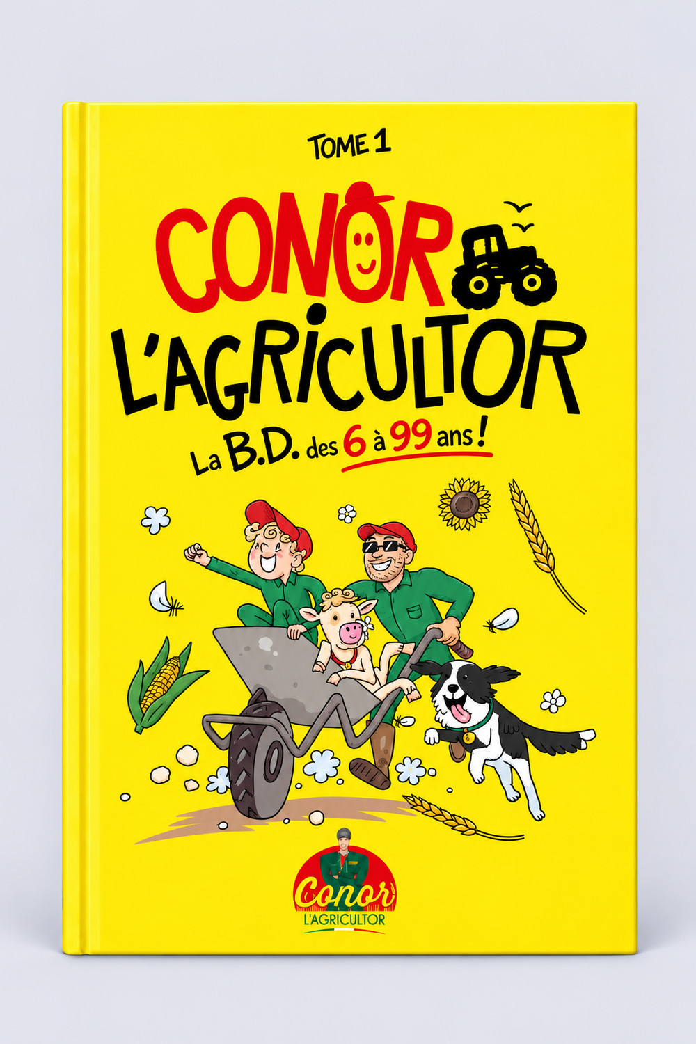 Bande dessinée Conor l'Agricultor Tome 1 Cotte Cot